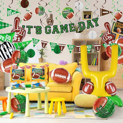 Football Party Decorations Kit: Tailgate & Football Birthday Party Supplies - Image 4