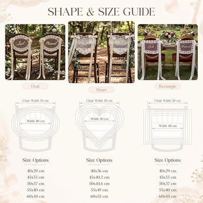 Personalized Wedding Chair Signs - Image 8