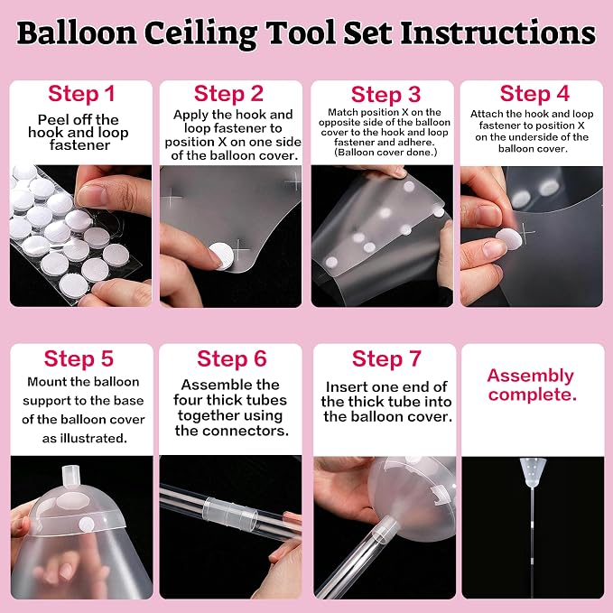 Balloon Ceiling Tool Set, All-in-One Party Decor Supplies - Image 4
