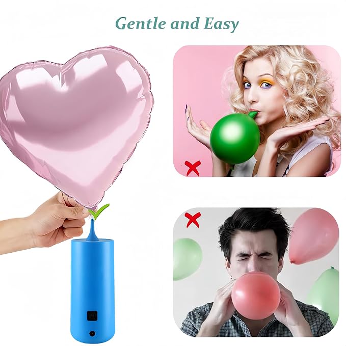 Electric Magic Balloon Pump, Electric Air Inflator Party Air Blower Pump - Image 4