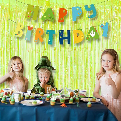 BRAVESHINE Iridescent Foil Fringe Curtains | Party Streamers Photo Backdrop | 2 - Image 5