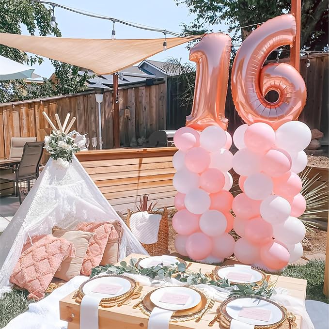 Balloon Stand, Balloon Arch Stand, 7 Feet Balloon Arch Kit of 2, Adjustable - Image 6