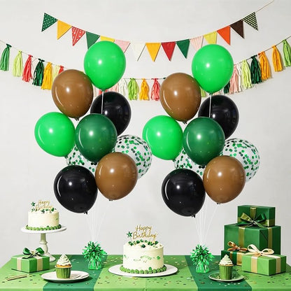 Green Balloon Weights Pack of 6 - Image 5