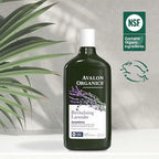 Avalon Organics Revitalizing Lavender Shampoo, For Smooth, Shiny, Touchably Soft Hair For Normal To Dry Hair, 11 Fluid Ounces