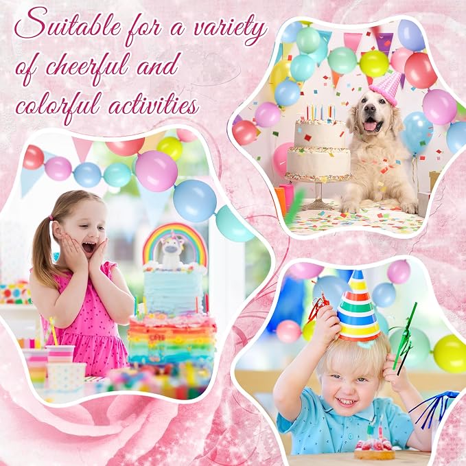100 Pcs Link Balloon Quick Linking Latex Connected Balloons Linkable - Image 7