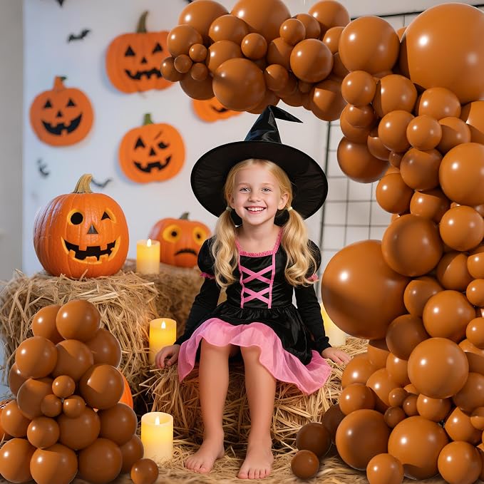 Amandir 153pcs Burnt Orange Balloon Arch Garland Kit Different Sizes | 18 12 10 - Image 5