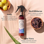 Fable & Mane Detangling Leave-In Conditioner, with UV Heat Protection for Smooth, Hydrated, Tangle-free Hair. Enriched with Aloe Vera