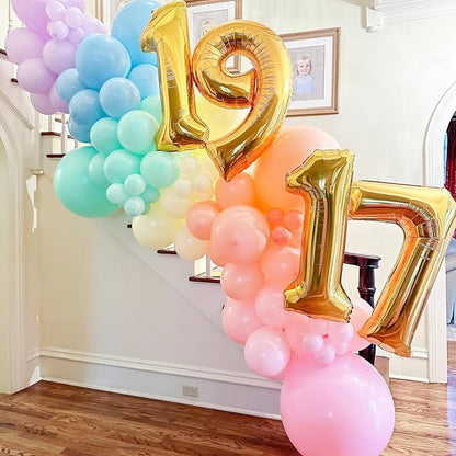 Voircoloria 90pcs Light Pink Balloons Garland Arch Kit, 18 12 10 5 Inch | - Image 7