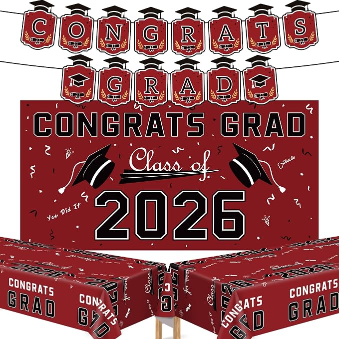 Graduation Decorations 2026 2027 by MDDRUIQI