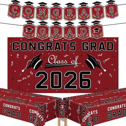 Graduation Decorations 2026 2027 by MDDRUIQI