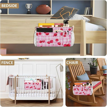 Bedside Caddy Hanging Bunk Bed Caddy Bed Organizer Hanging Pocket - Image 8