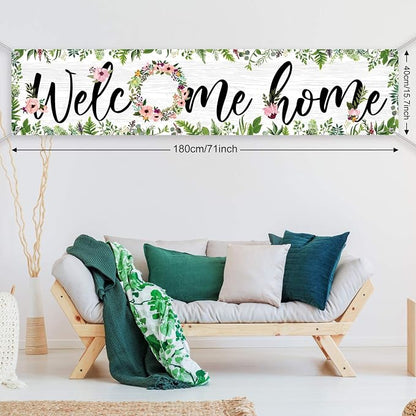 Sumind Welcome Home Banner Large Welcome Home Sign Decorations - Image 2