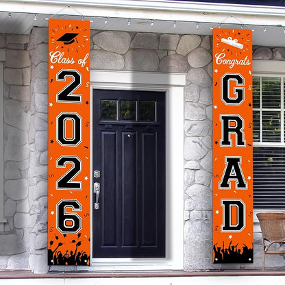 2026 Graduation Decorations, Graduation Banner Class of 2026, Hanging by AkeRock