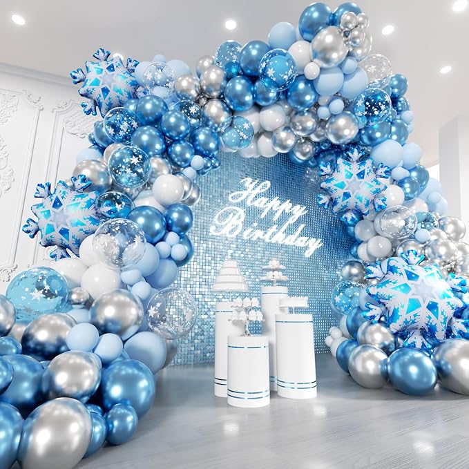 Frozen Balloons Garland Arch Kit by Unknown