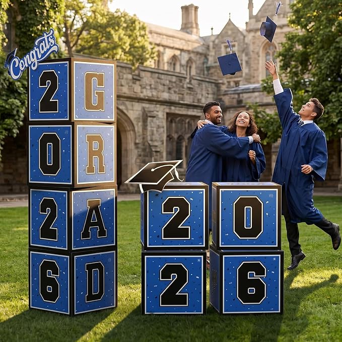 2026 Graduation Decorations, So Proud of You and Class of 2026 Grad Balloon - Image 4
