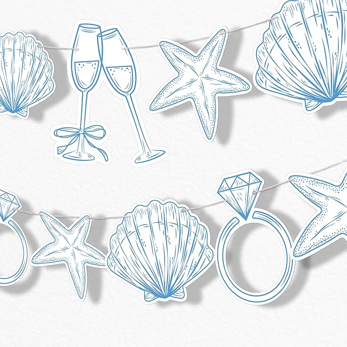 Last Toast on The Coast Bachelorette Decorations by BigDotofHappiness