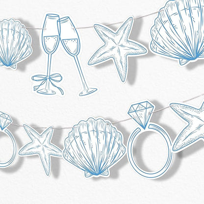 Last Toast on The Coast Bachelorette Decorations by BigDotofHappiness
