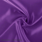 BLISSFORD Purple Satin Pillowcase with Zipper, for Hair and Skin Care, Feels Soft and Cool Like a Silk Pillowcase, Satin Pillow Cases 2 Pack, Slik Pillow Cover, Grape/Purple, King Size - Set of 2