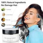 Green Temporary Hair Dye Wax Natural Instant Hair Color Wax Pomades 4.23 oz, Hair Styling Clay for Party, Cosplay, Halloween, Christmas