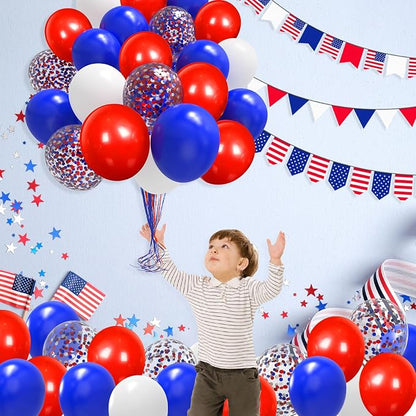 Red White and Blue Balloons - Image 6