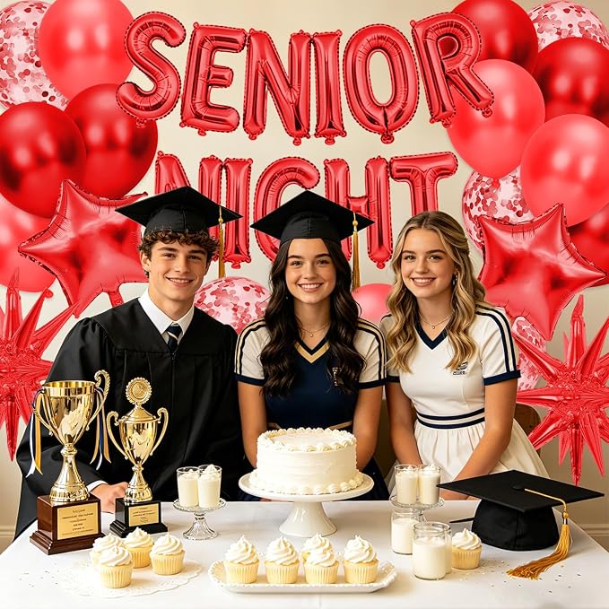 Red Senior Night Decorations - Image 4
