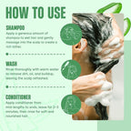 Aloe Vera Shampoo and Conditioner Set | 16 fl oz Each | with Batana Oil | Hydrating, Soothing & Moisture Balance Formula | Nourishing Care for Dry, Itchy or Sensitive Scalp