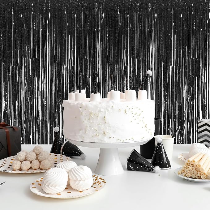 20 Pack Black Foil Curtains - Image 6