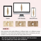 Flufymooz Ponytail Extension, Flexible Wrap Around Ponytail Extension Long Wavy Curly Ponytail Hair Extensions Natural pony tail Synthetic Hairpiece for Women 26 Inch (Champagne Blonde)
