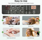 Professional Hair Steamer, Nano Hair Steamer Anion Hair Processor, Stand Up Base Salon Spa Equipment, for Home, Hairdressing Salons, Beauty Hospitals