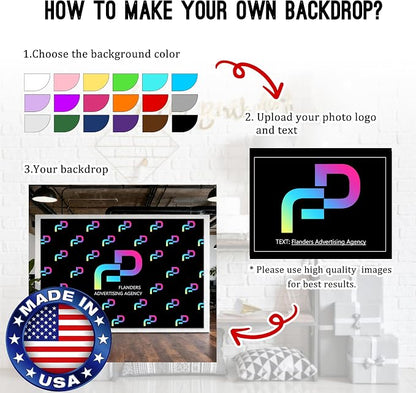 Custom Step and Repeat Backdrop - Image 2