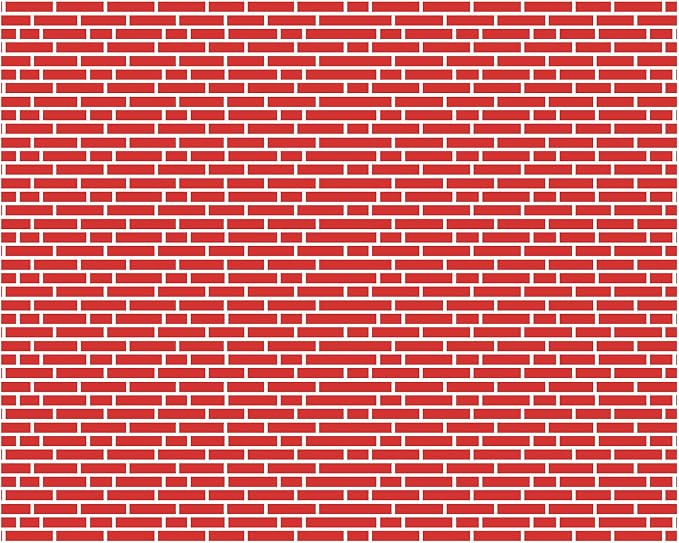 VitalCozy 10x8 ft Red Brick Wall Backdrop Fabric Brick Photo Background | Large by VitalCozy