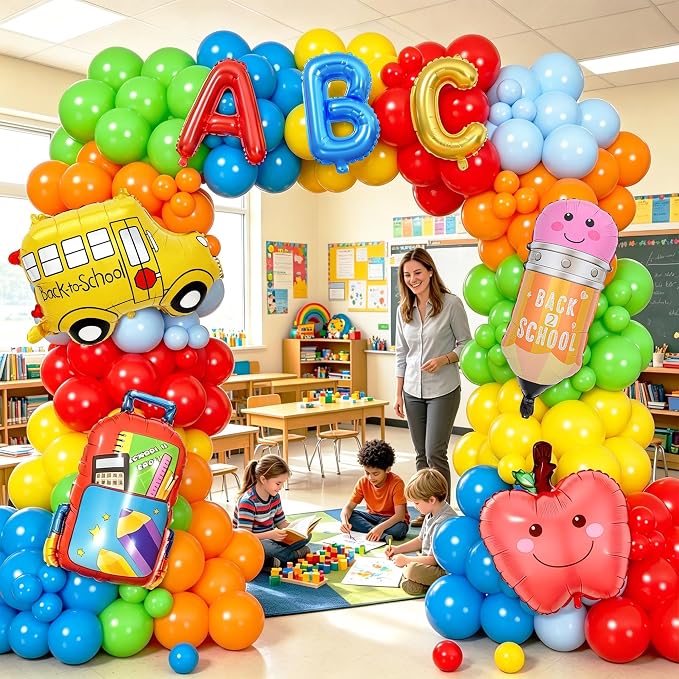 167Pcs Back to School Balloon Arch Kit - Image 3