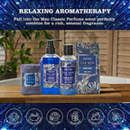 Fathers Day Christmas Gift Baskets, Birthday Gifts Spa Kit for Men Classic Perfume Bath Gift Set and Shower Gift Basket Self Care Shaving Kit Mens Bath Beard Spa Gifts Baskets Mens Gift Set beauty kit