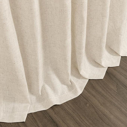 Linen Curtains for Living Room 120 Inches Long Modern Farmhouse Decor Light - Image 9