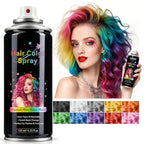Temporary Hair Spray Color for Kids Women - One-Time Use Green Hair Spray, Vegan and Cruelty-Free Semi-Permanent Hair Color Dye (120ML,Pink)