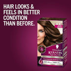Schwarzkopf Keratin Permanent Hair Dye Cream, 5.3 Berry Brown, Professional Quality Color for Up to 100% Gray Coverage, Bond Enforcing System