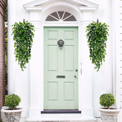 8Pcs Fake Hanging Plants 2.7FT Fake Plants Fake Vines Greenery | UV Resistant - Image 7