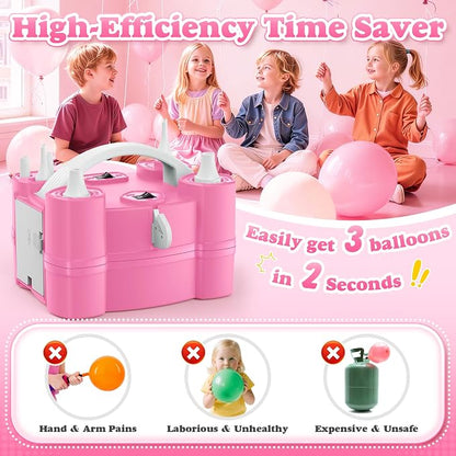 LooLaa Balloon Pump 4-in-1 Electric Balloon Inflator - Image 4