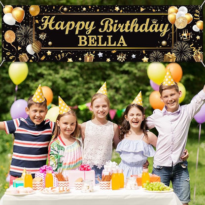 Lonfliness Personalized Birthday Banner Happy Birthday Party Decoration Custom - Image 6