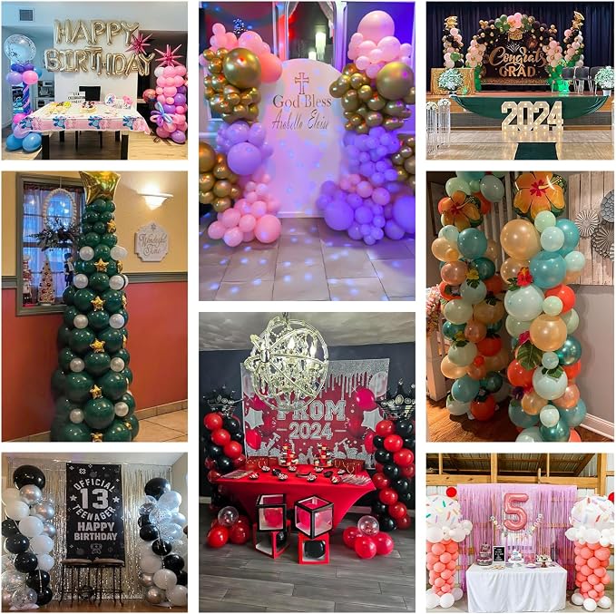 Balloon Column Stand Kit, 6.7Feet Height Adjustable Balloon Tower Pillar - Image 6