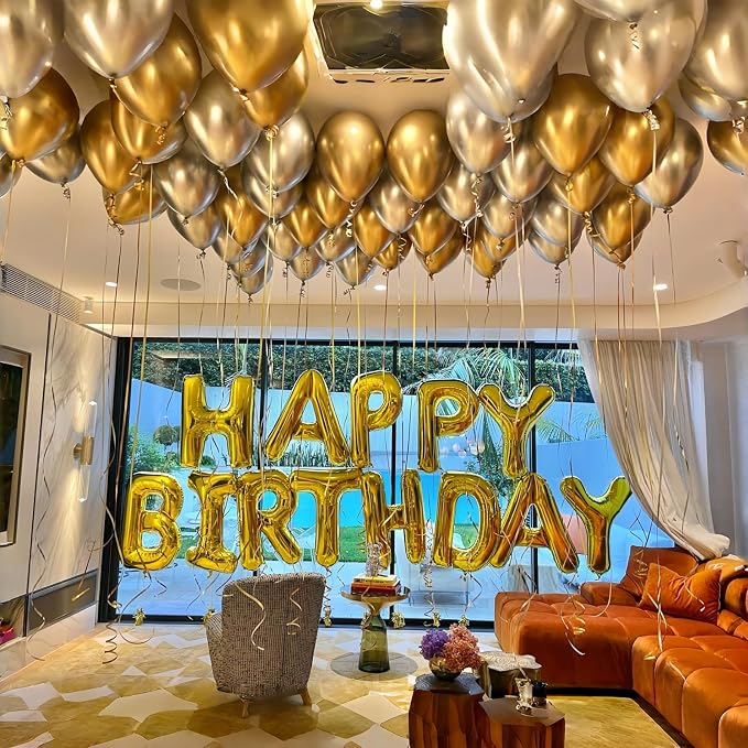Giant K Alphabet Name Balloon, 40 Inch Helium Mylar Foil Word Balloons Letters - Image 6