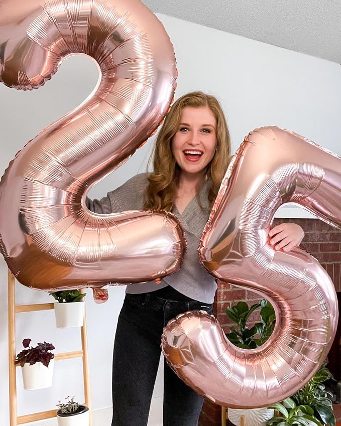Rose Gold 15 Balloon - Image 9