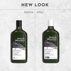 Avalon Organics Revitalizing Lavender Shampoo, For Smooth, Shiny, Touchably Soft Hair For Normal To Dry Hair, 11 Fluid Ounces