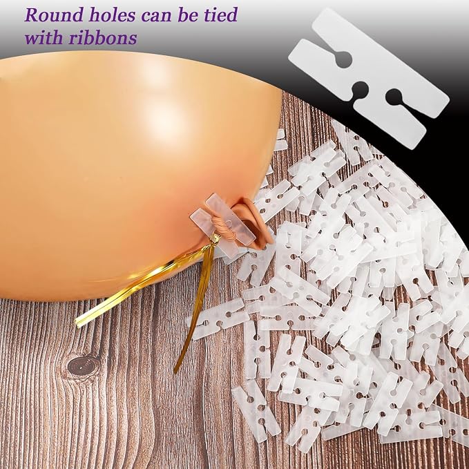 100pcs H-Shape Balloon Clips - Image 3