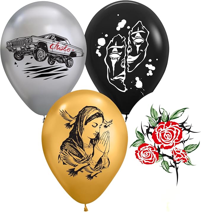 40pcs Cholo Balloons Chicano Balloons - Image 5