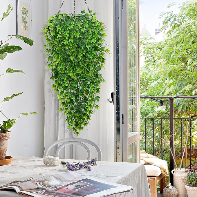 Artificial Hanging Ivy for Outdoors - Image 2
