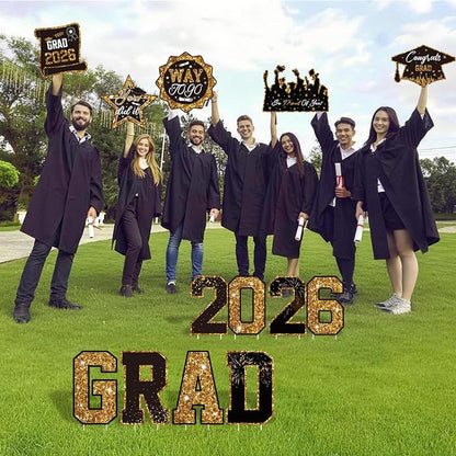 Graduation Yard Signs Class of 2026 Decorations, 2026 Sign - Image 5