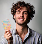 2Pcs Afro Pick, Wide Hair Pick Comb Afro Styling Tool for Curls Detangling Lift, Unisex Portable Grip Textured Scalp Massage Comb