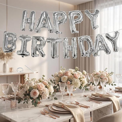 CARGEN 16in Happy Birthday Balloons Banner - Image 2