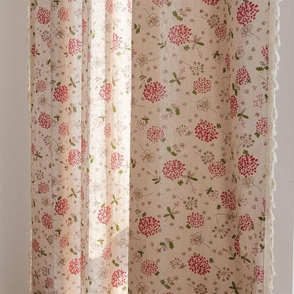 ENJOYBRIDAL Floral 96 Inch Curtains - Image 7